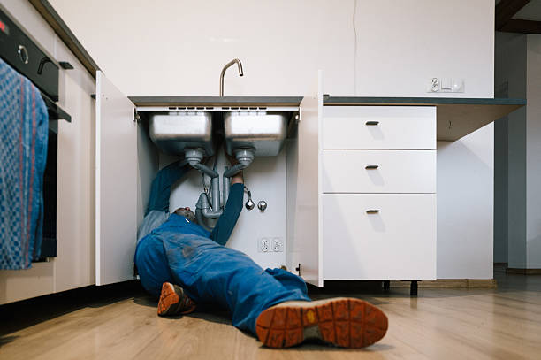 Professional Pipe Repair technician working in Docena, AL
